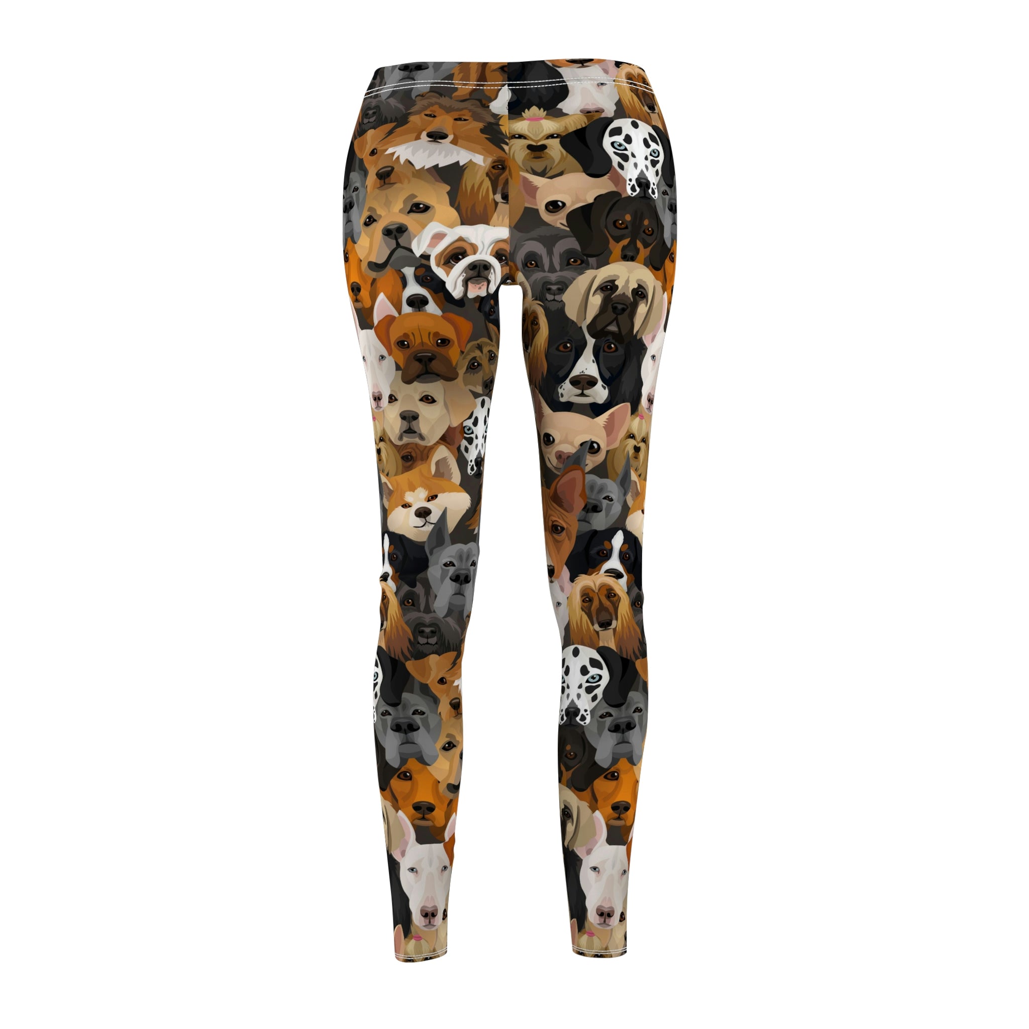 Doggy Print Casual Leggings